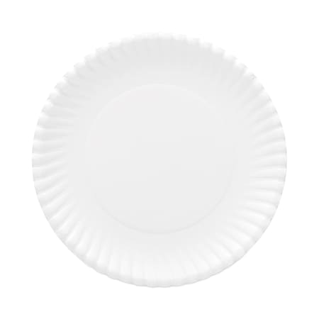 Ajm Packaging Original Heavyweights Paper Plates, 9" dia, White, PK960 AJM OH9AJBXWH
